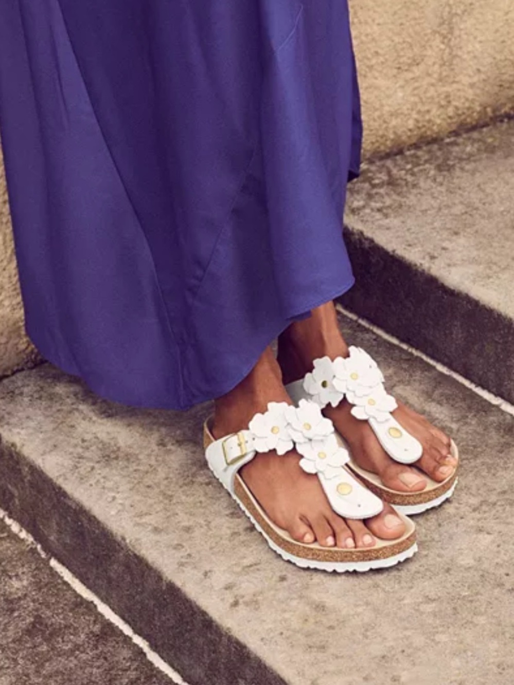 Birkenstock Women's Gizeh Flowers Sandals
